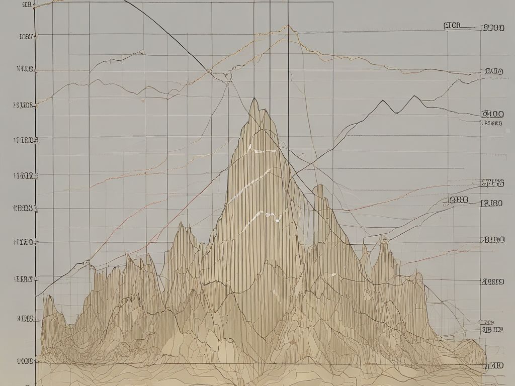 Gold price chart illustrating steady growth reaching over $3,300 in 2025.